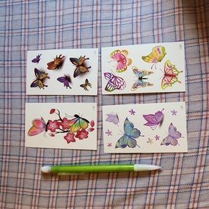 Butterfly Temporary tattoos